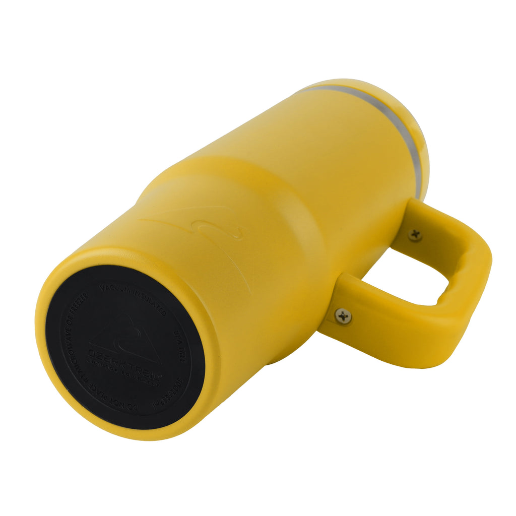 Ozark Trail 30oz Tumbler with handle- Mustard Gold