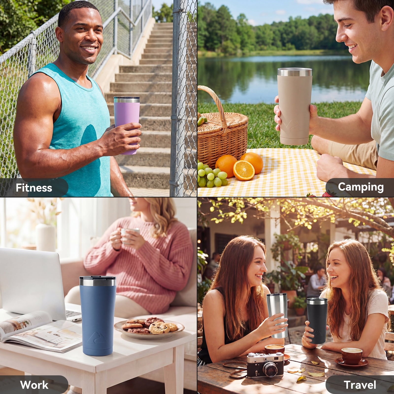 Ozark Trail 22 oz Stainless Steel Insulated Tumbler - Silver