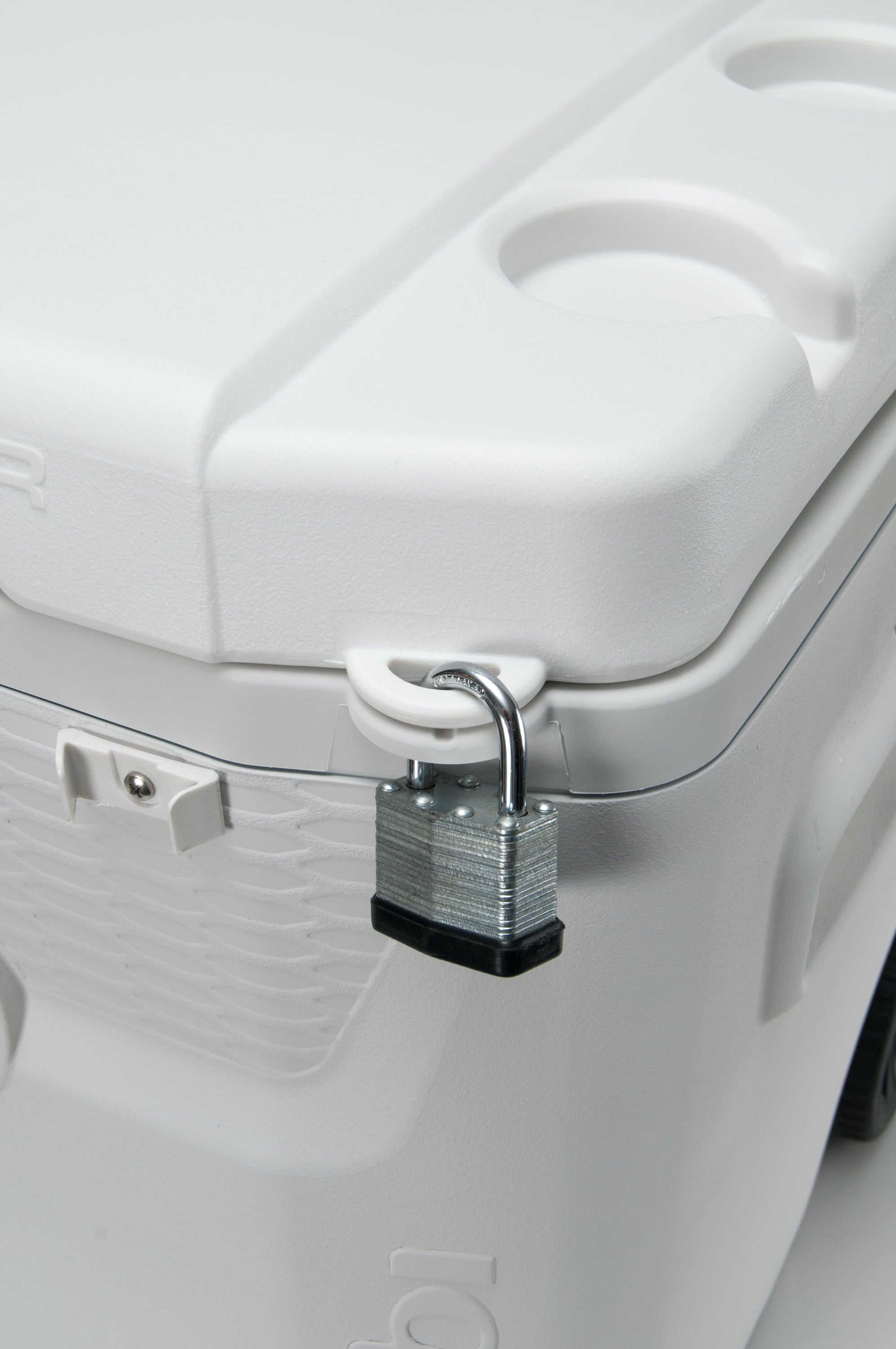 Igloo 52 QT Marine Ice Chest Cooler with Wheels - White