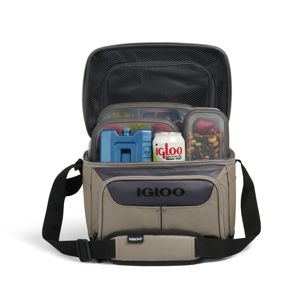Igloo 22 Can Capacity Trek Gripper Soft Sided Cooler - Sandstone Tan