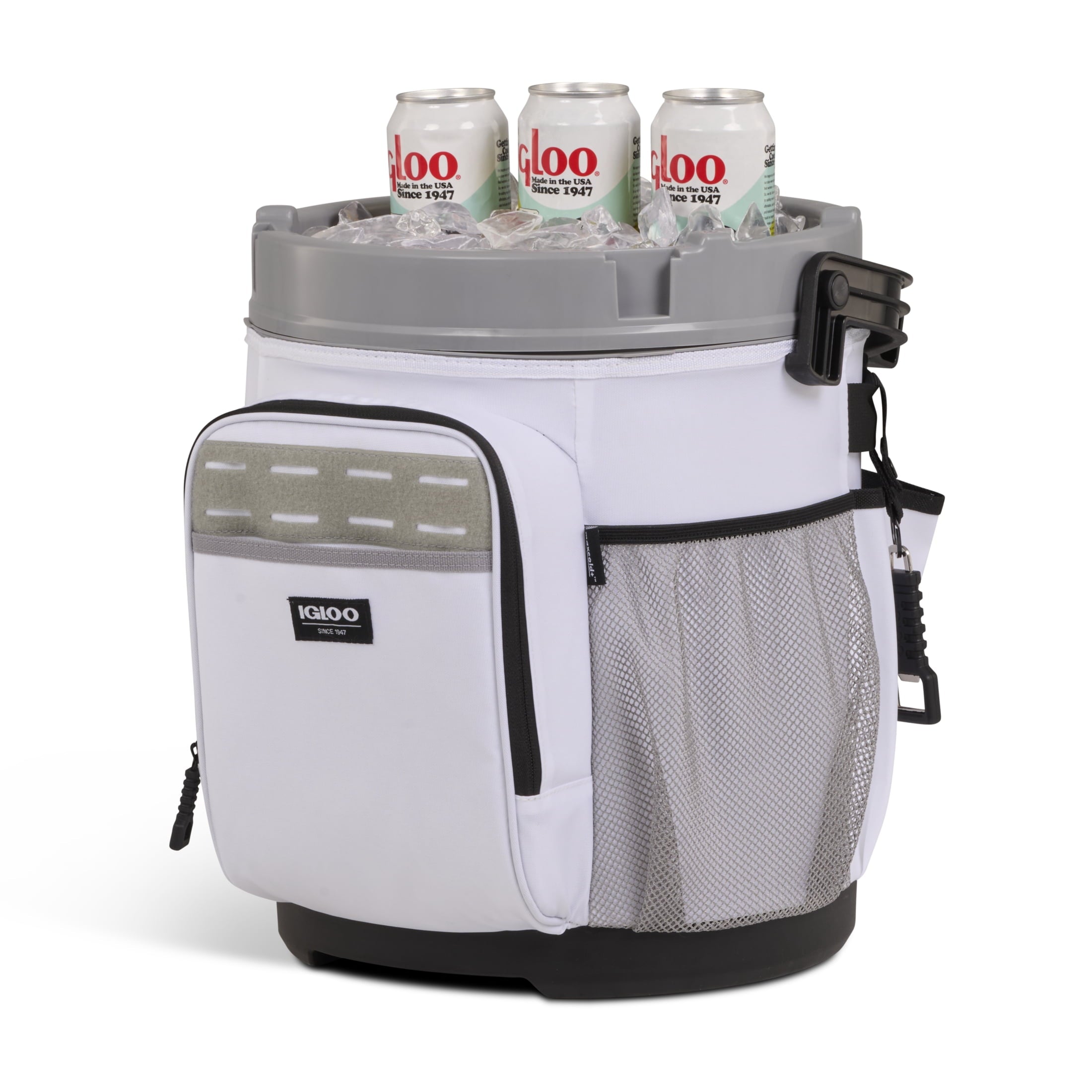 Igloo 20 QT Marine Cooler Bucket and Seat - White