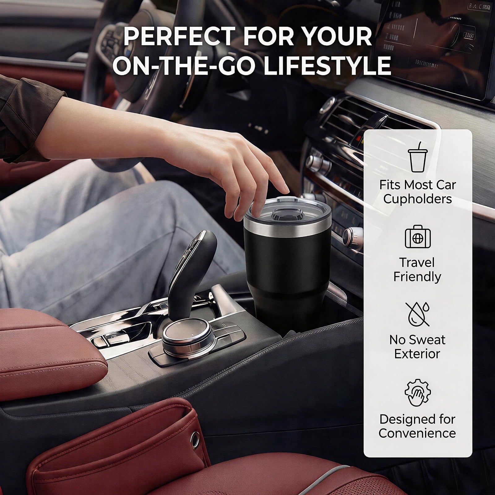 Ozark Trail 32 oz Stainless Steel Insulated Tumbler - Black