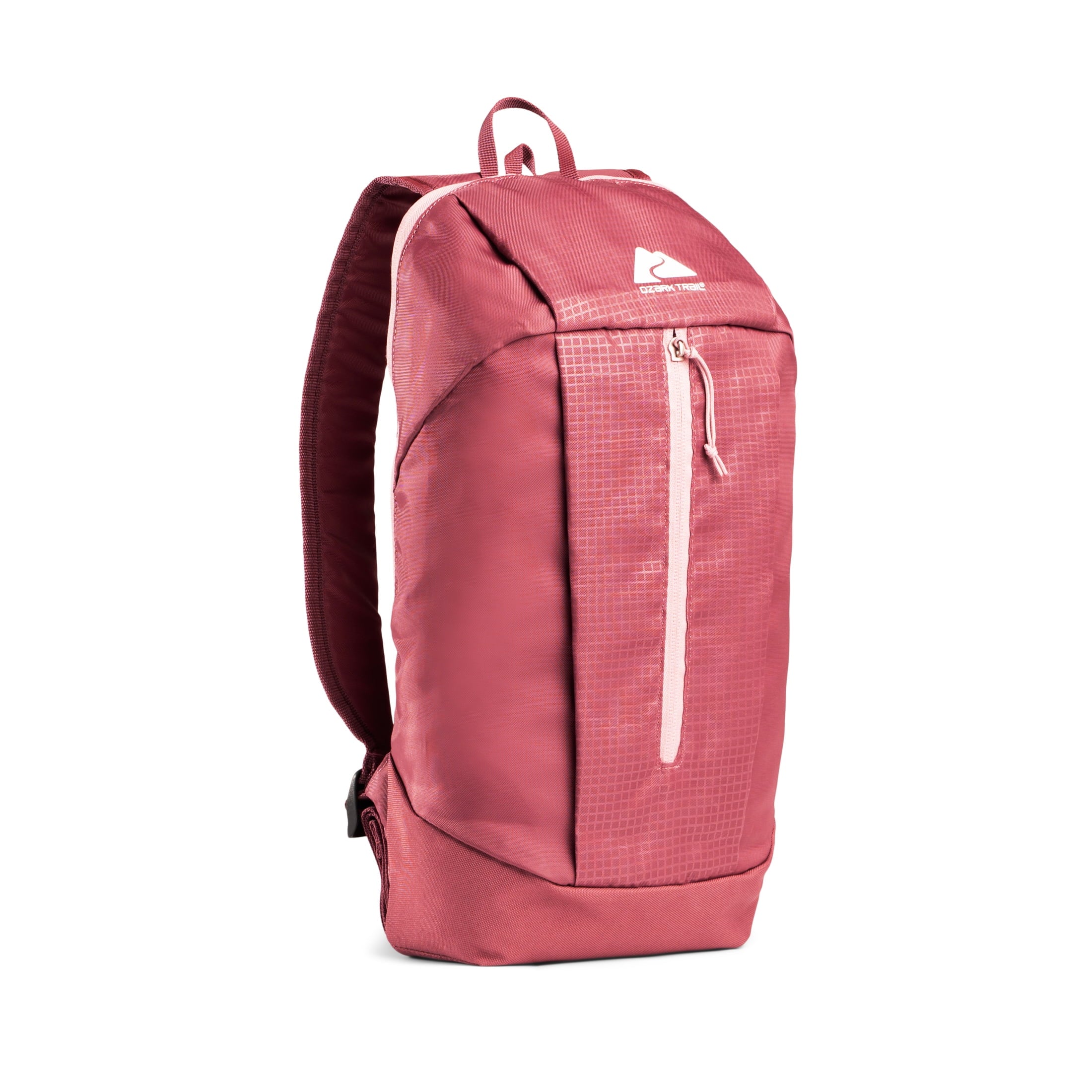 Ozark Trail 10L Adult/Teen Embossed Polyester Daypack Backpack - Rose