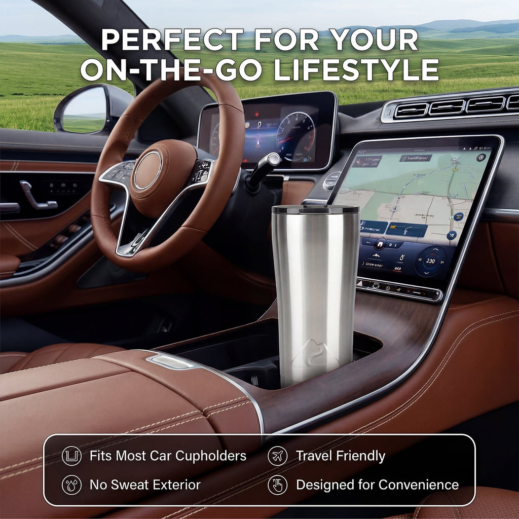 Ozark Trail 22 oz Stainless Steel Insulated Tumbler - Silver