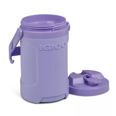 Igloo Latitude Half Gallon Cooler Jug - Lilac Purple: BPA-Free - Insulated, Portable