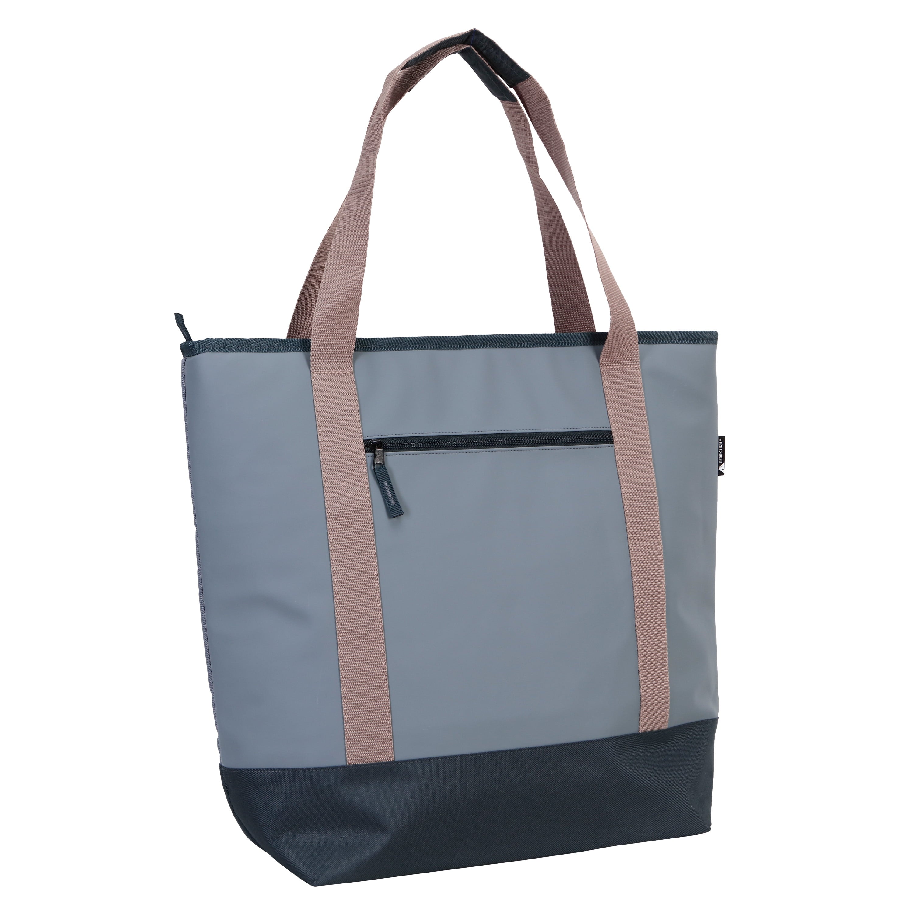 Ozark Trail 17.44 qt 50-Can Soft-Sided Cooler Tote - Gray