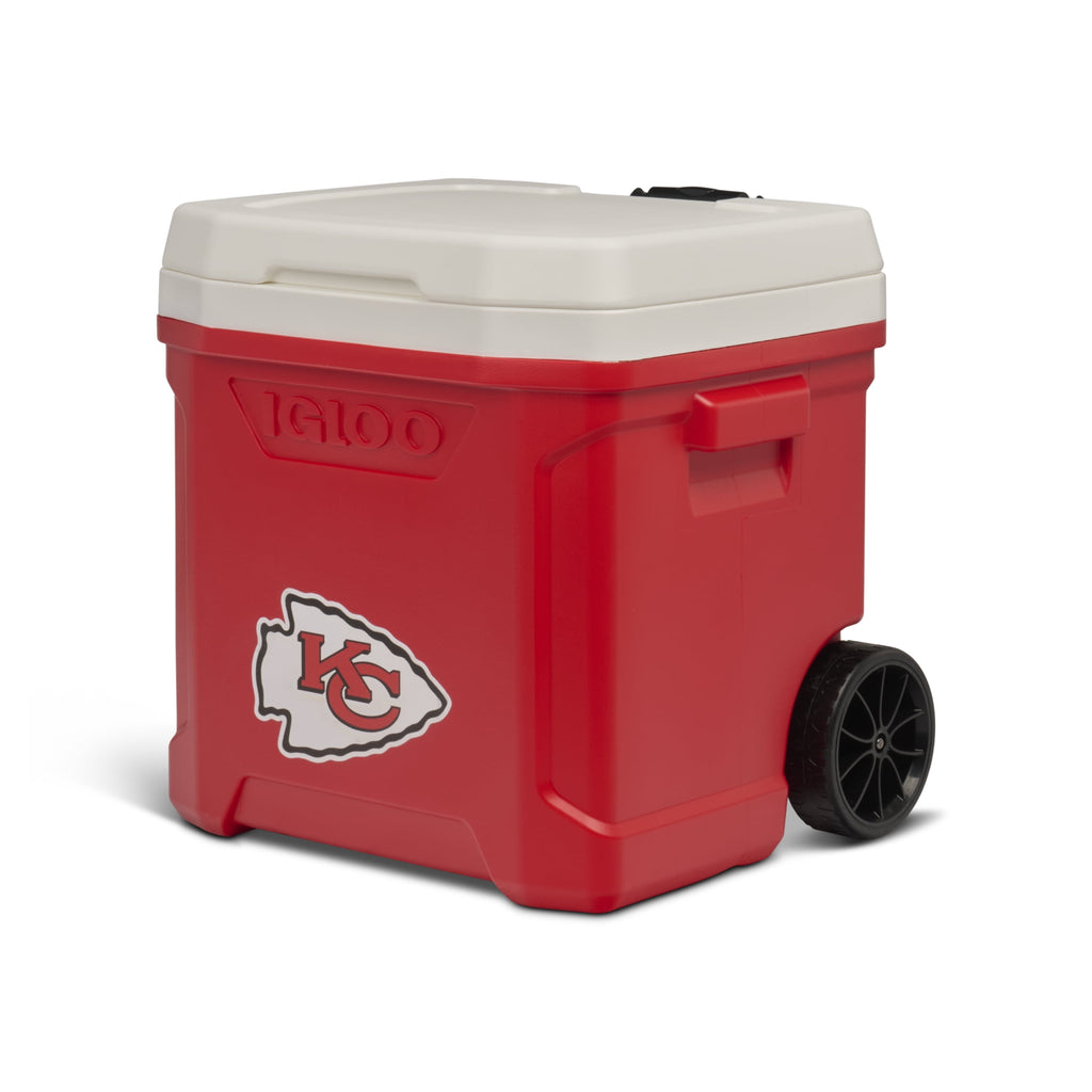 Igloo 60 QT Profile II NFL Rolling Cooler - Kansas City Chiefs, Red