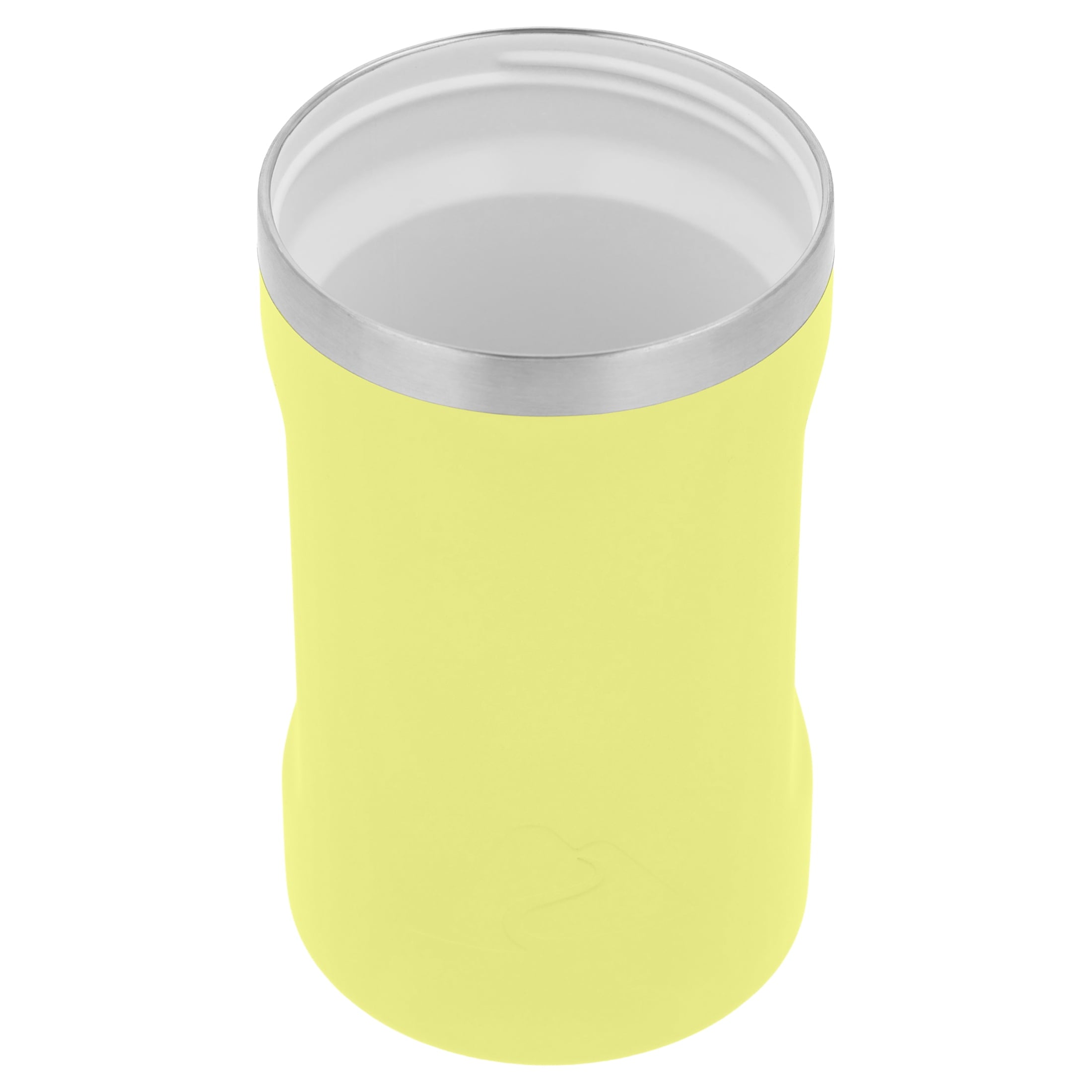 Ozark Trail 16oz Ceramic Lined Stainless Steel Can Tumbler with 2-in-1 Lid - Yellow