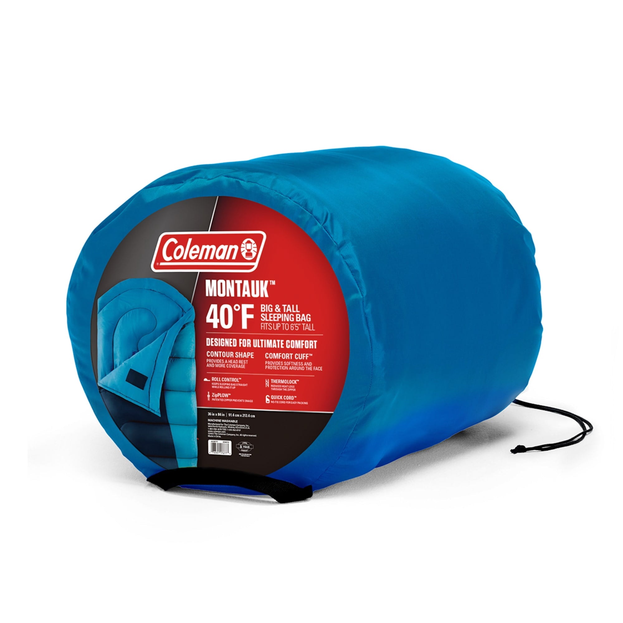 Coleman Montauk 40?F Big and Tall Sleeping Bag