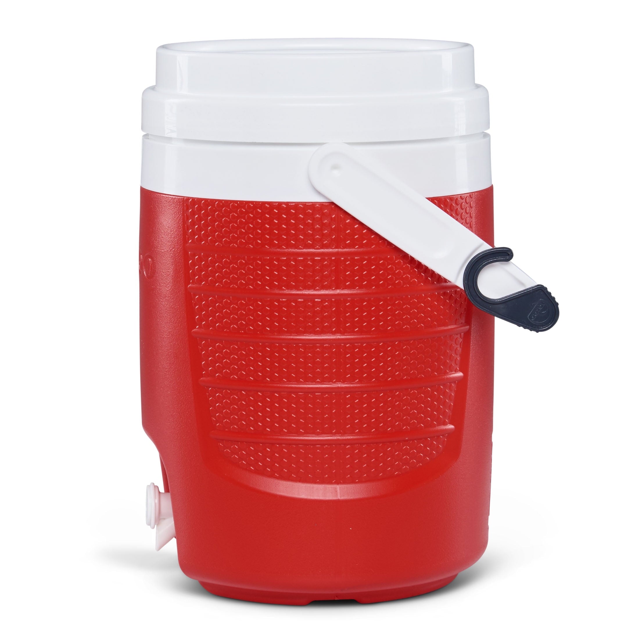 Igloo 2 Gallon Sports Plastic Beverage Jug with Hooks - Red
