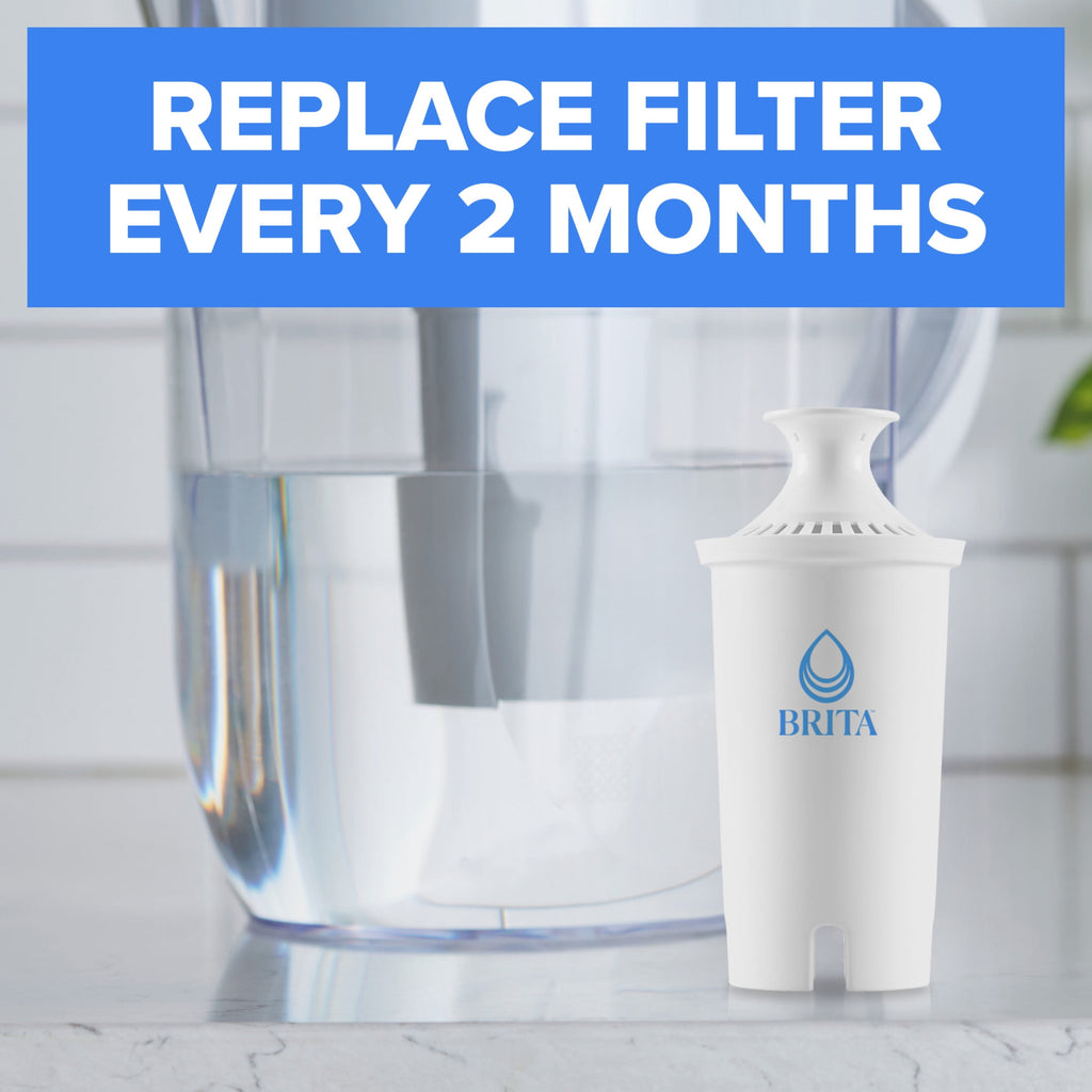 Brita Standard Replacement Water Filter - Compatible with All Brita Pitchers & Dispensers (3 Pack)