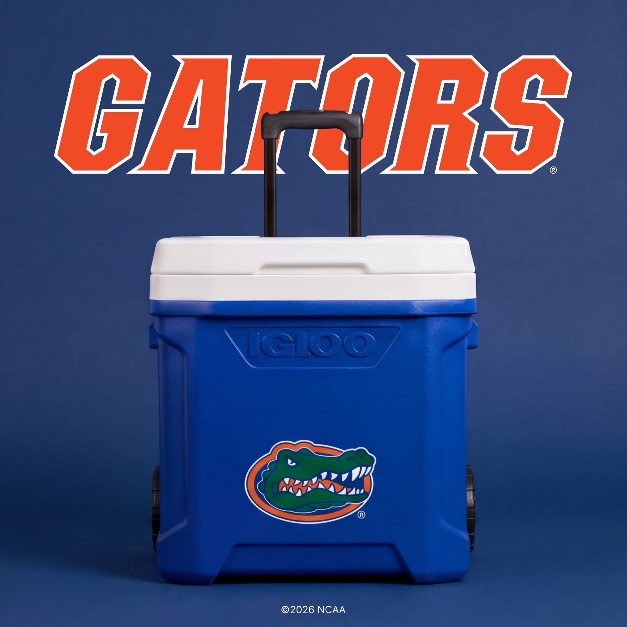 Igloo 60 QT Profile II NCAA Rolling Cooler - Florida Gators, Blue