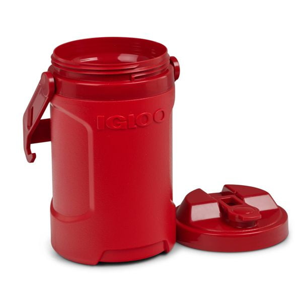 Igloo Latitude Half Gallon Cooler Jug - Red: BPA-Free - Insulated, Portable Beverage Server