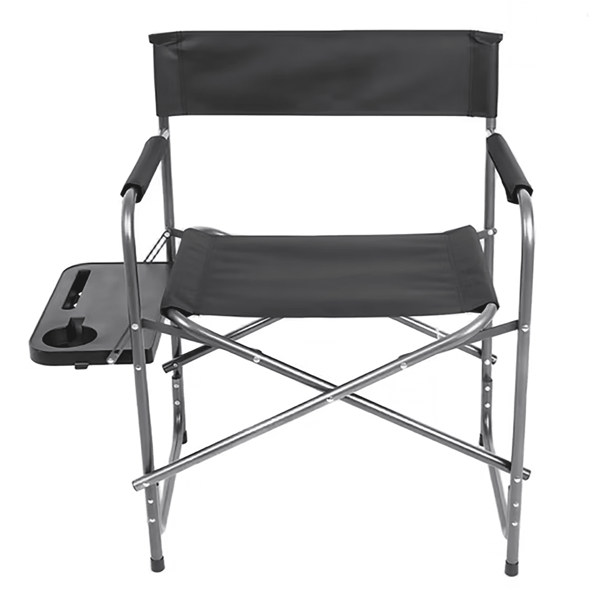 Ozark Trail Director Chair with Side Table - Black