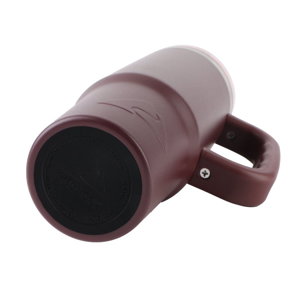 Ozark Trail 30 oz Stainless Steel Insulated Tumbler with Handle - Maroon