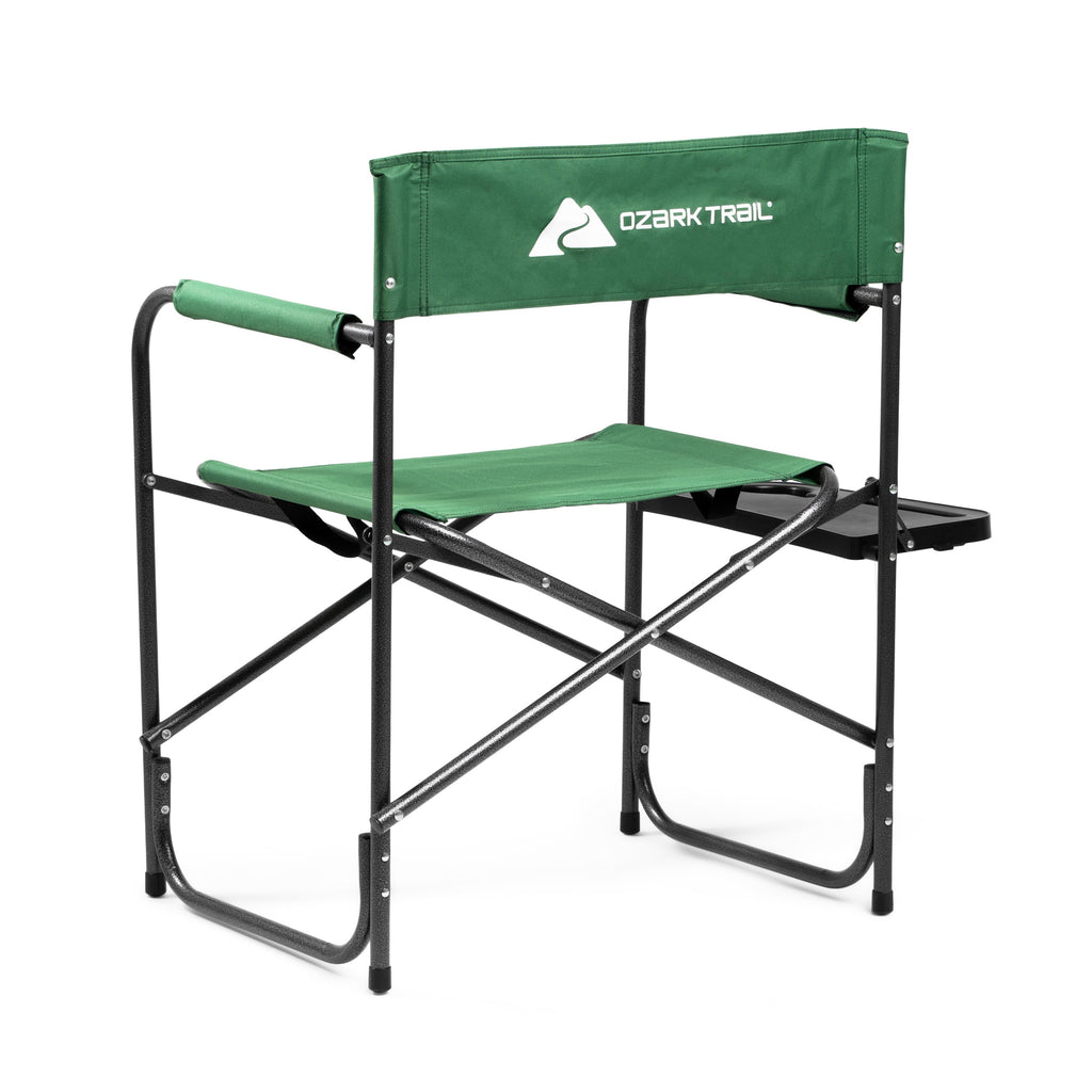 Ozark Trail Director Chair with Side Table - Green