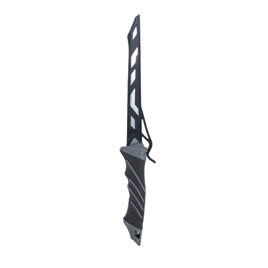 Ozark Trail 7 in Stainless Steel Fillet Knife with Soft Grip Handle & Sheath