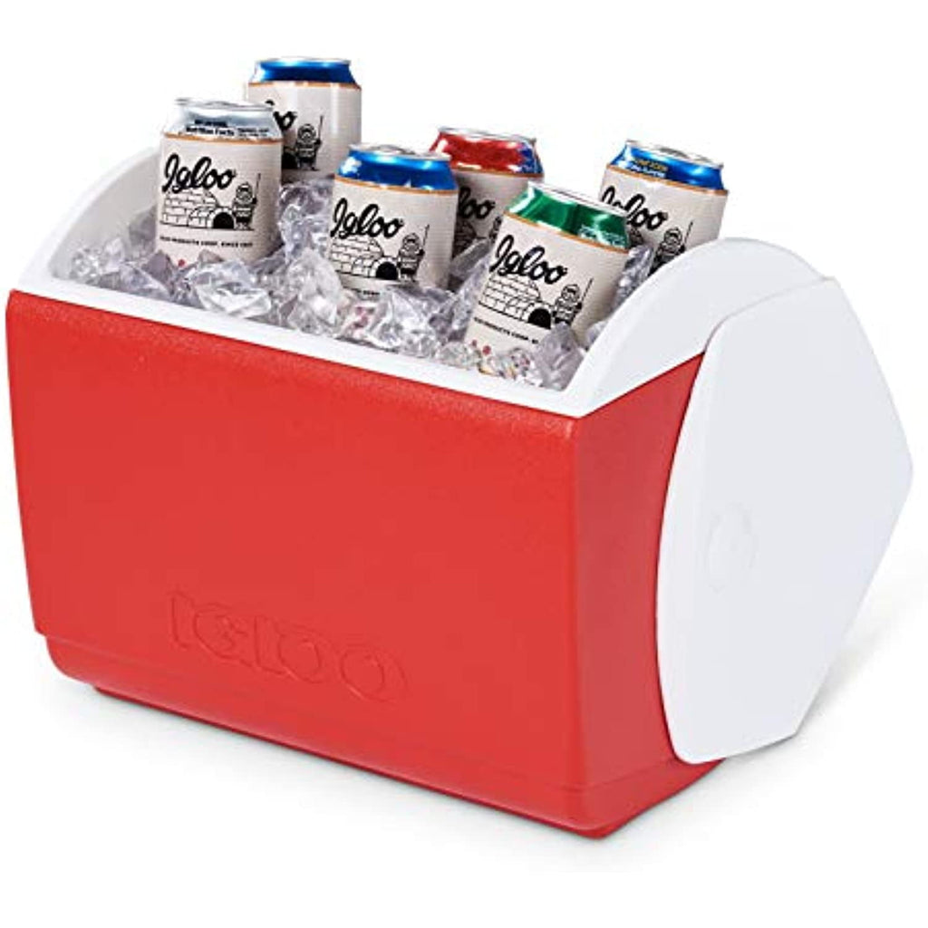 Igloo Red/White - Playmate Pal 7 Quart Personal Sized Cooler, 11.75 x 8.25 x 12-Inch, 7 Qt