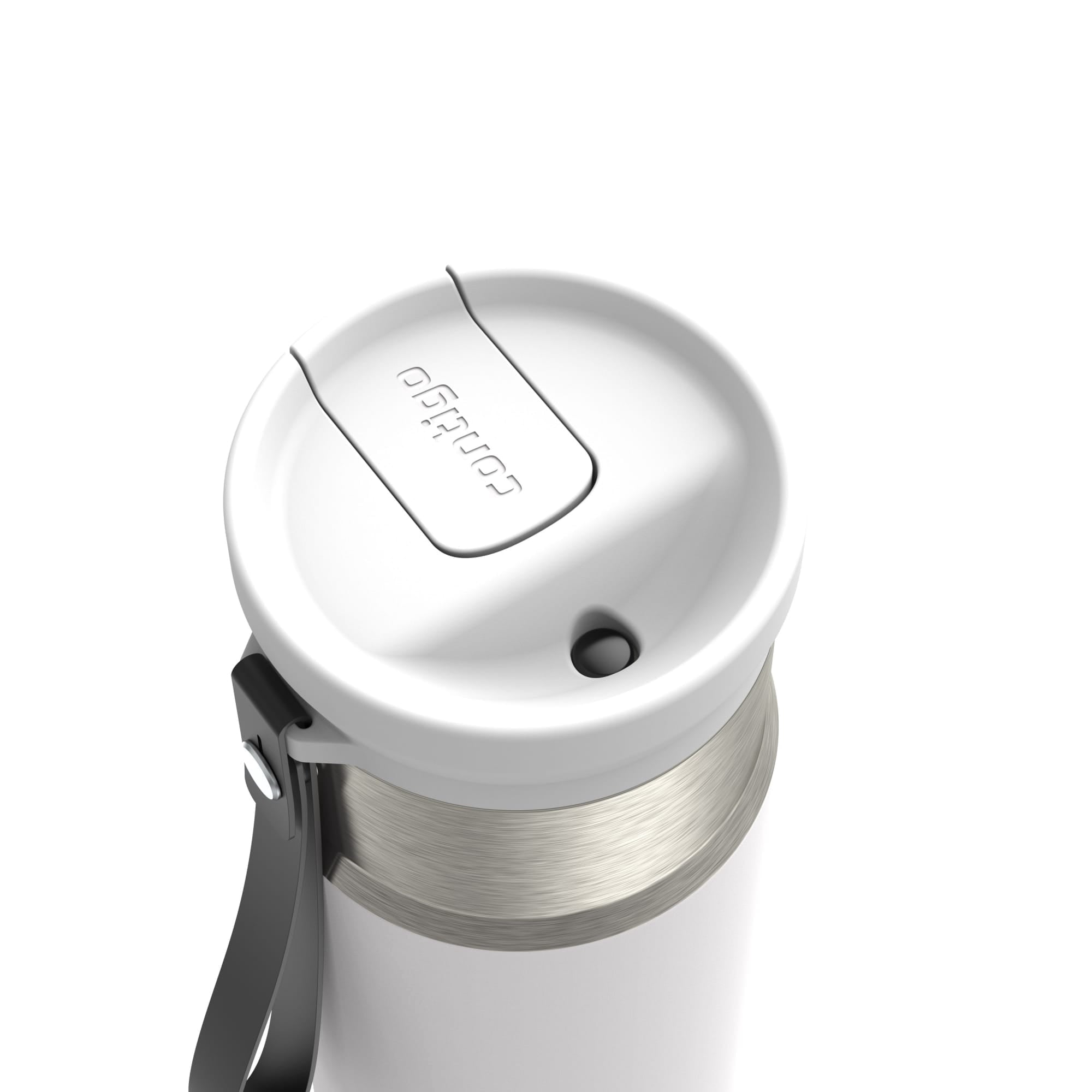 Contigo SnapSeal 20 oz Leakproof Stainless Steel Water Bottle with Reusable Straw - Vacuum-Insulated for Hot & Cold Drinks, Spill-Proof AutoClose Opening, BPA-Free & Lead-Free, Dishwasher Safe