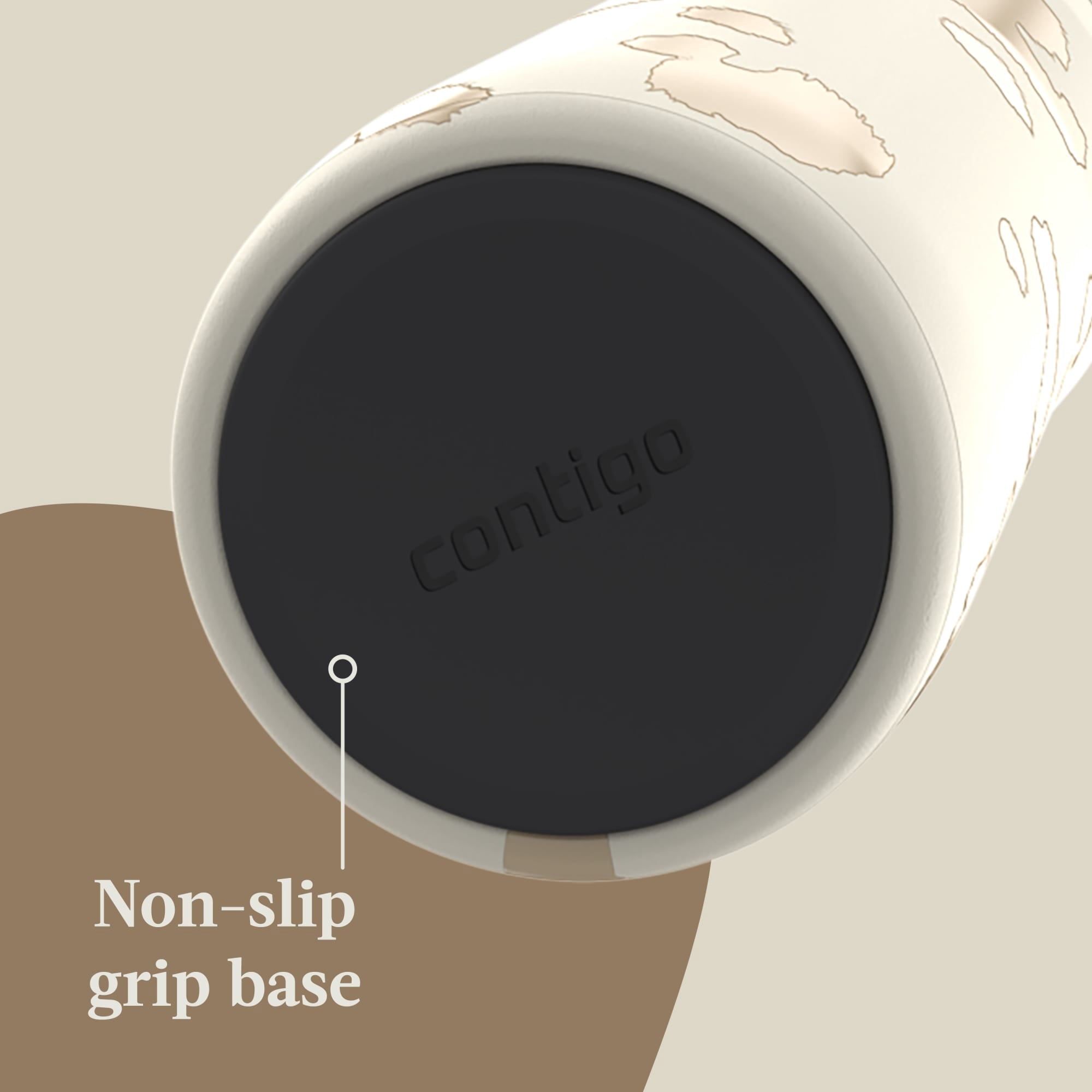 Contigo Streeterville 2.0 Insulated Stainless Steel Tumbler with Straw - 24oz, Oatmilk