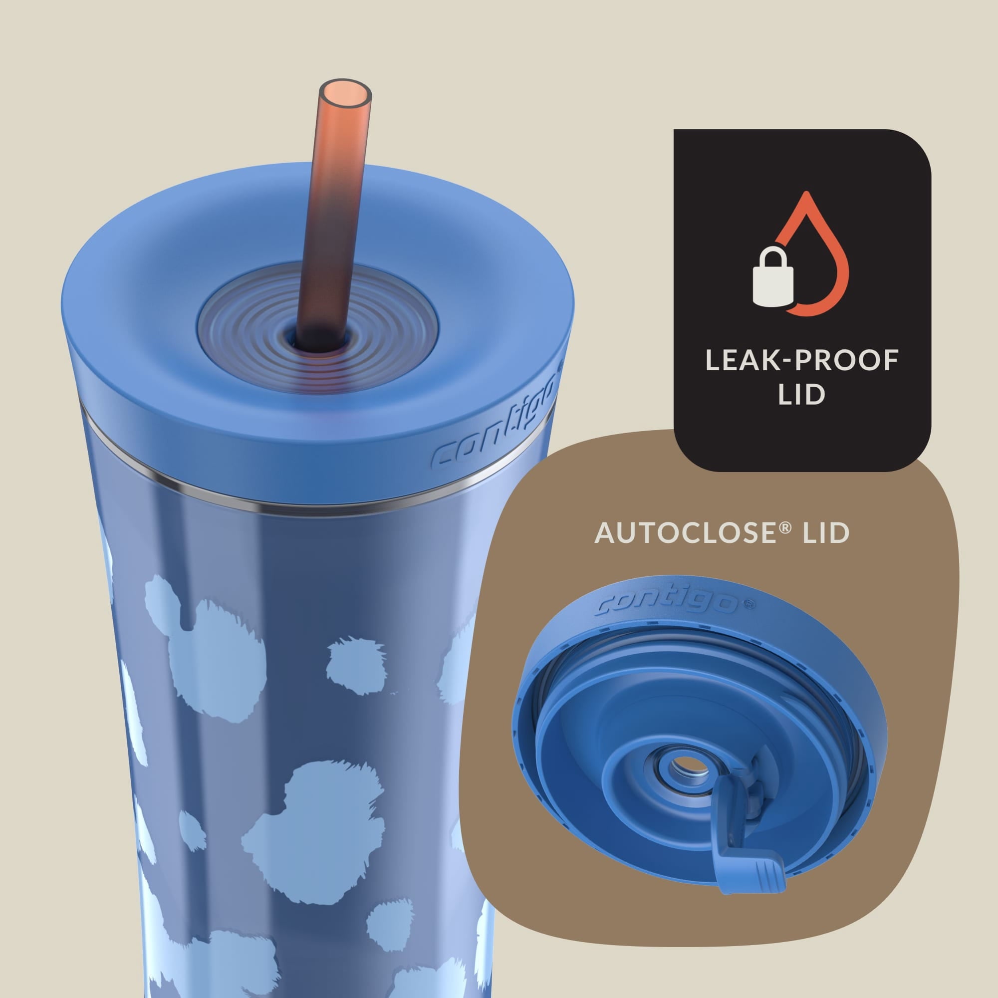 Contigo Streeterville AUTOCLOSE Shake & Go Tumbler - 20oz