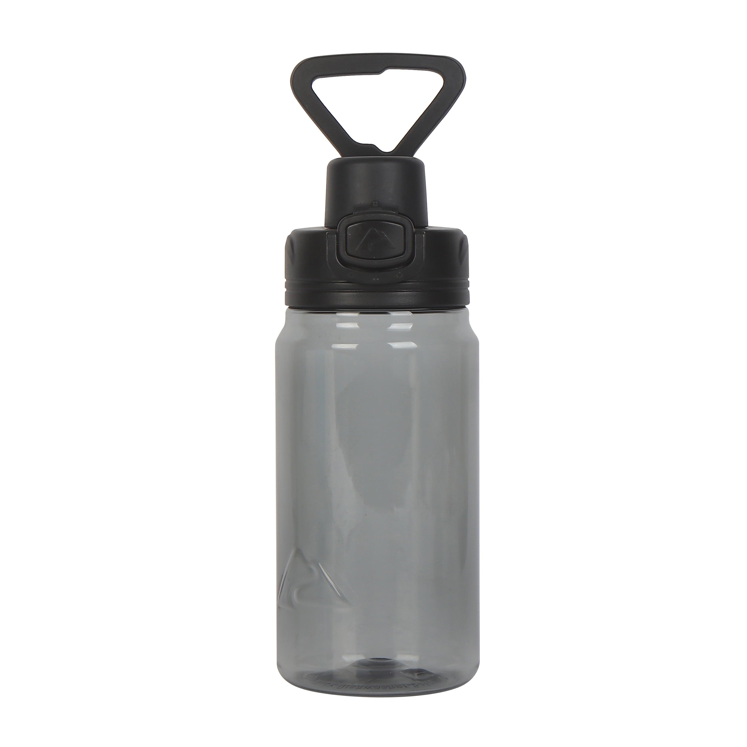 Ozark Trail 18 oz Tritan Plastic Flip-Top Lid Water Bottle - Gray