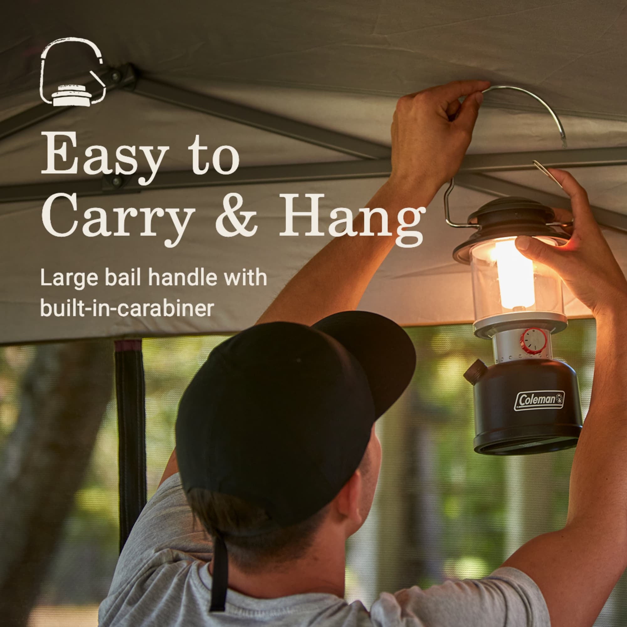 Coleman Classic Recharge LED Lantern - 800 Lumens - Black