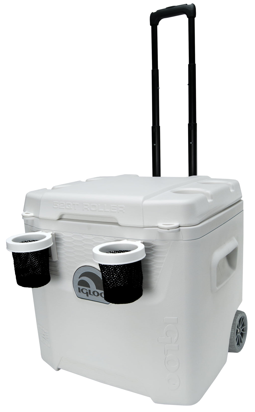 Igloo 52 QT Marine Ice Chest Cooler with Wheels - White