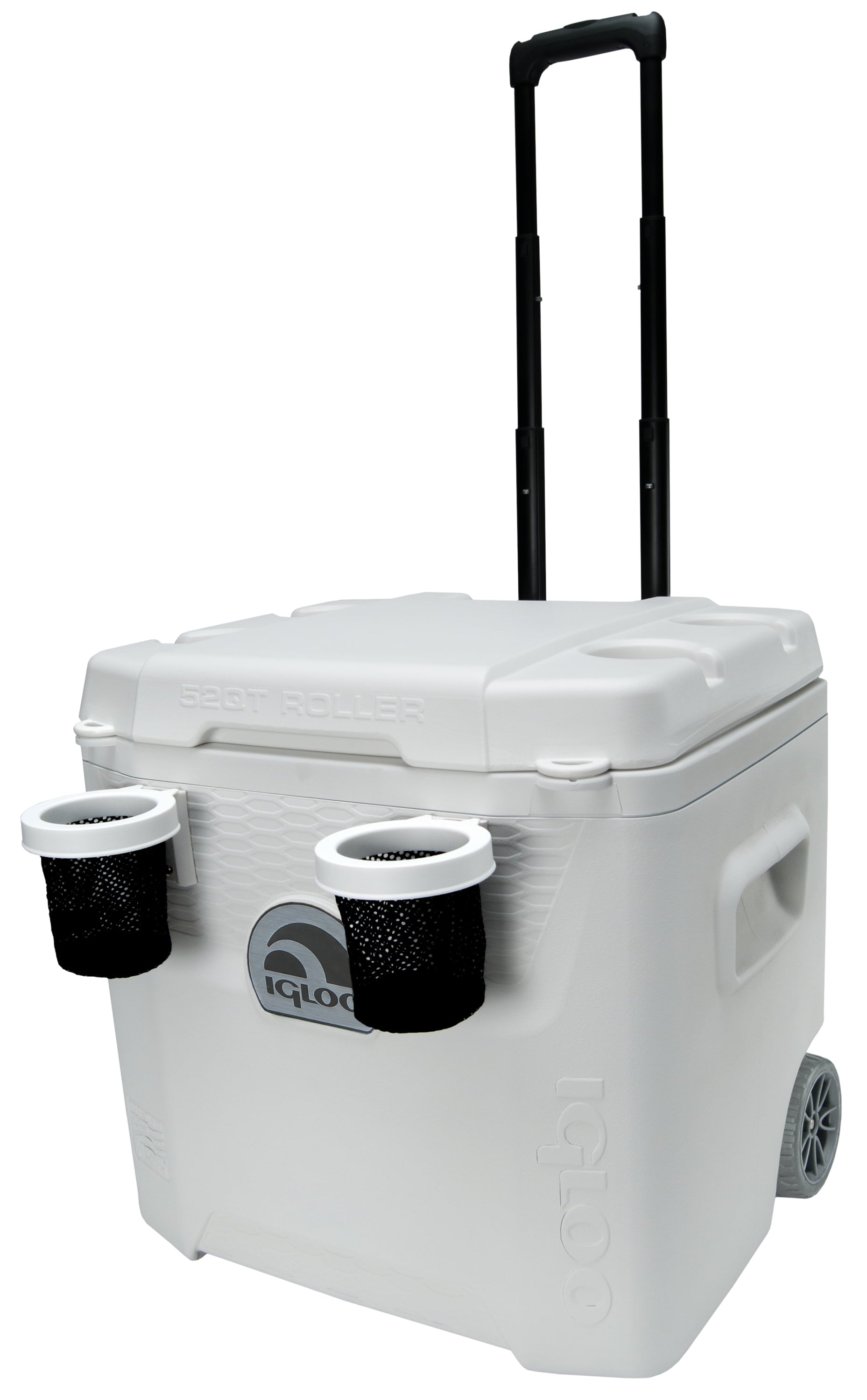Igloo 52 QT Marine Ice Chest Cooler with Wheels - White