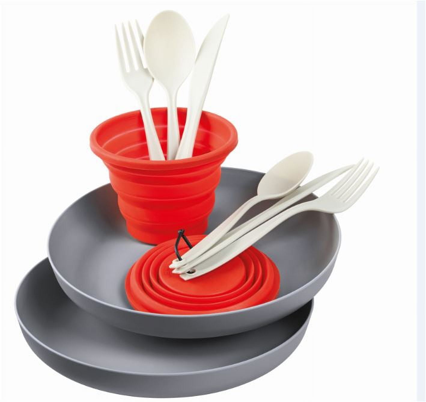 Ozark Trail 11-Piece Silicone Camping Mess Kit