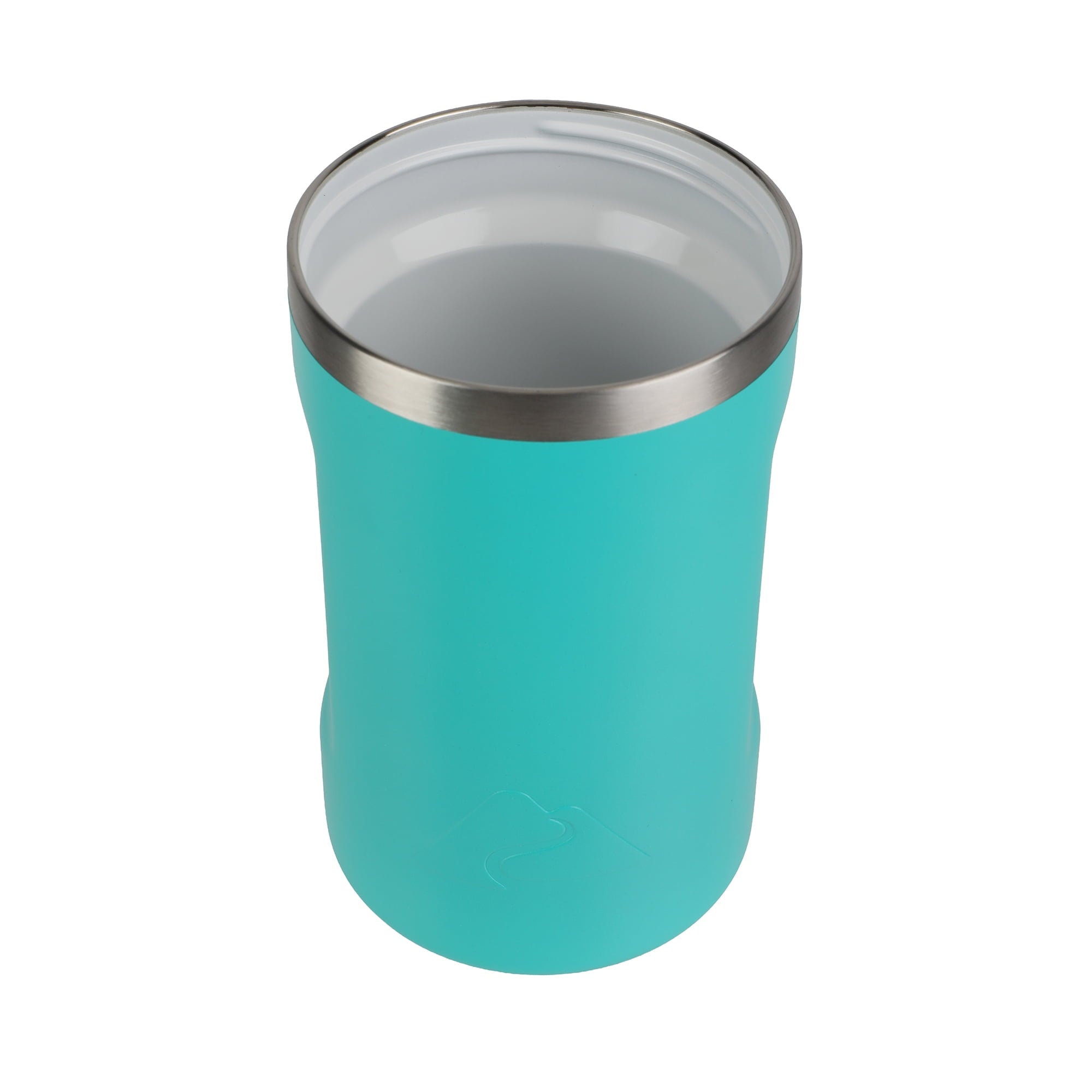 Ozark Trail 16oz Ceramic Lined Stainless Steel Can Tumbler with 2-in-1 Lid - Teal