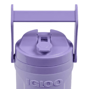 Igloo Latitude Half Gallon Cooler Jug - Lilac Purple: BPA-Free - Insulated, Portable