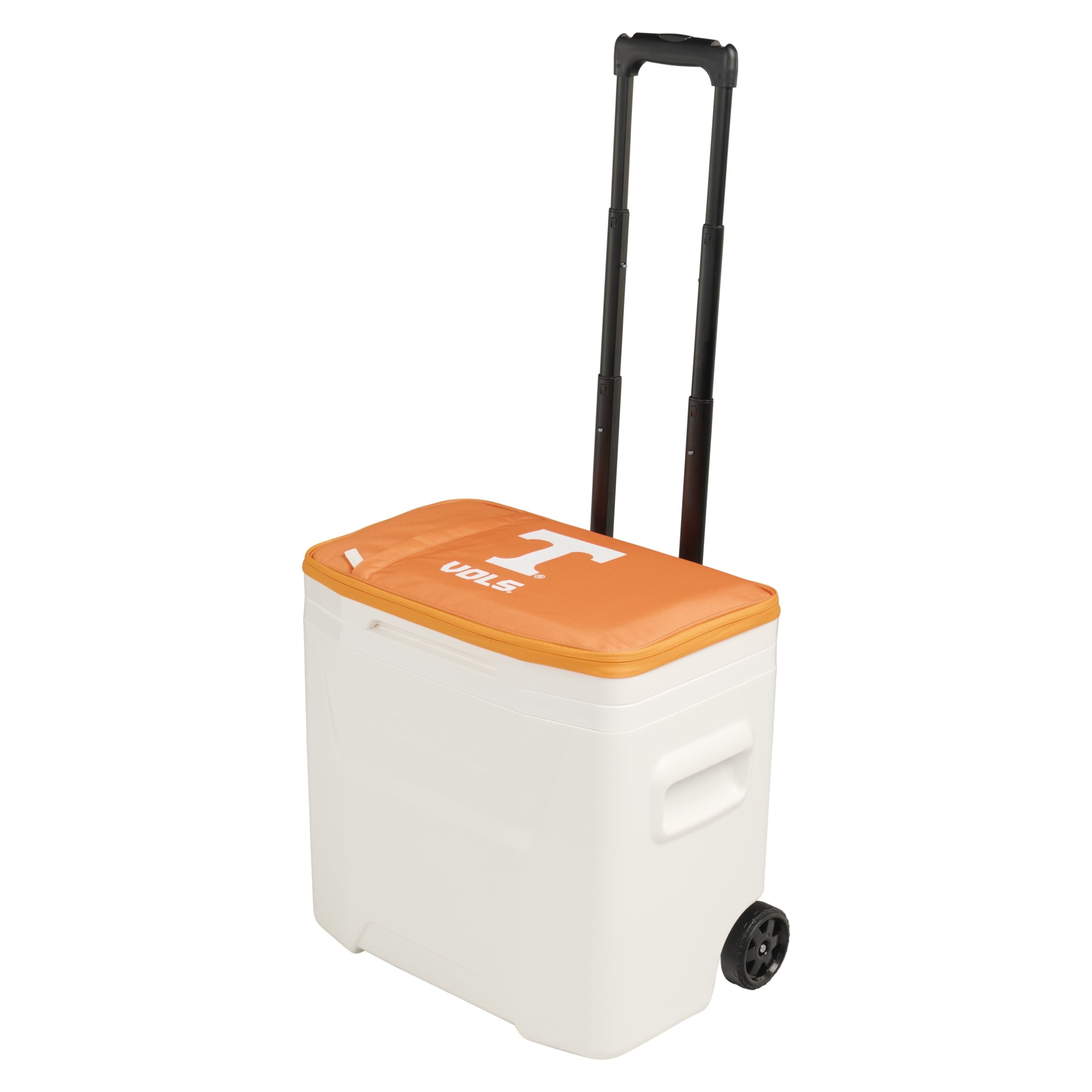 University of Tennessee Volunteers 28 QT Laguna Soft Top Wheeled Cooler by Igloo - White and Orange