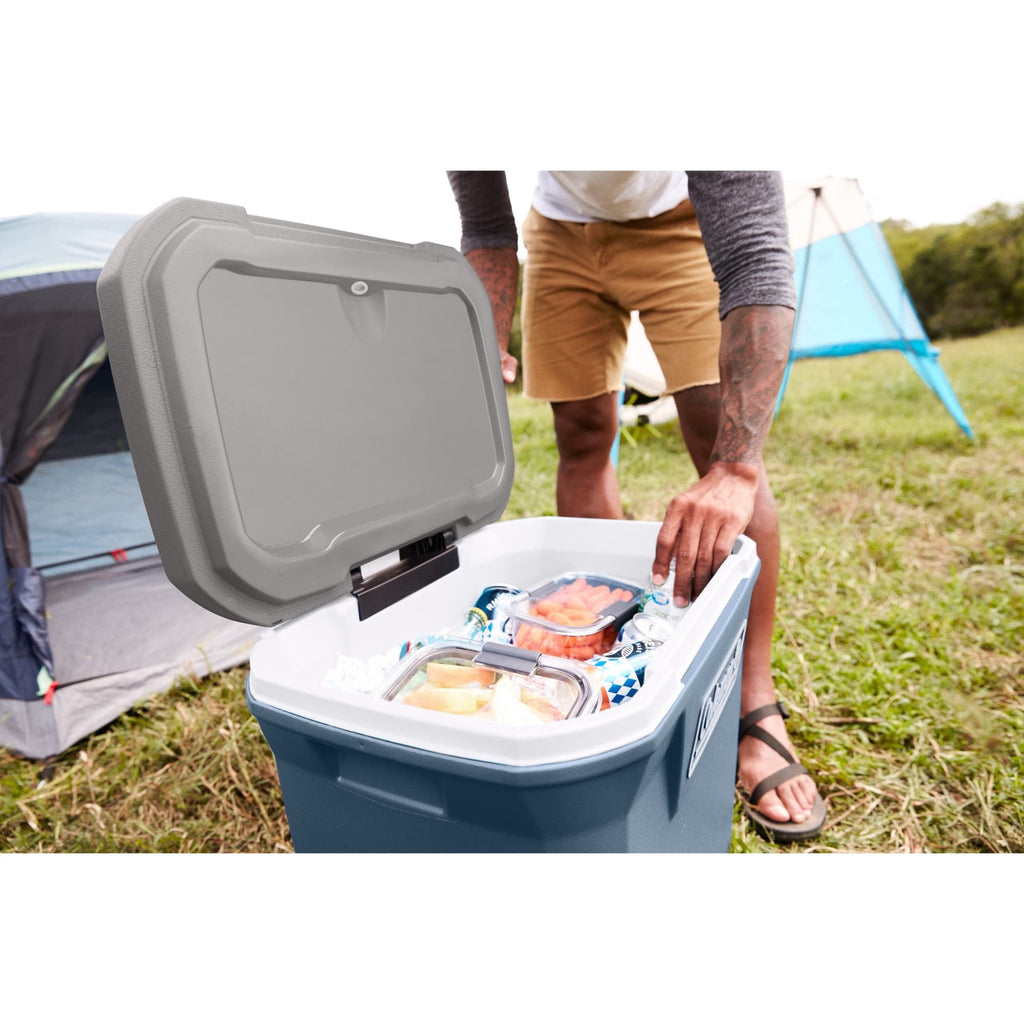 Coleman 316 Series 60QT Hard Chest Wheeled Cooler - Lakeside Blue