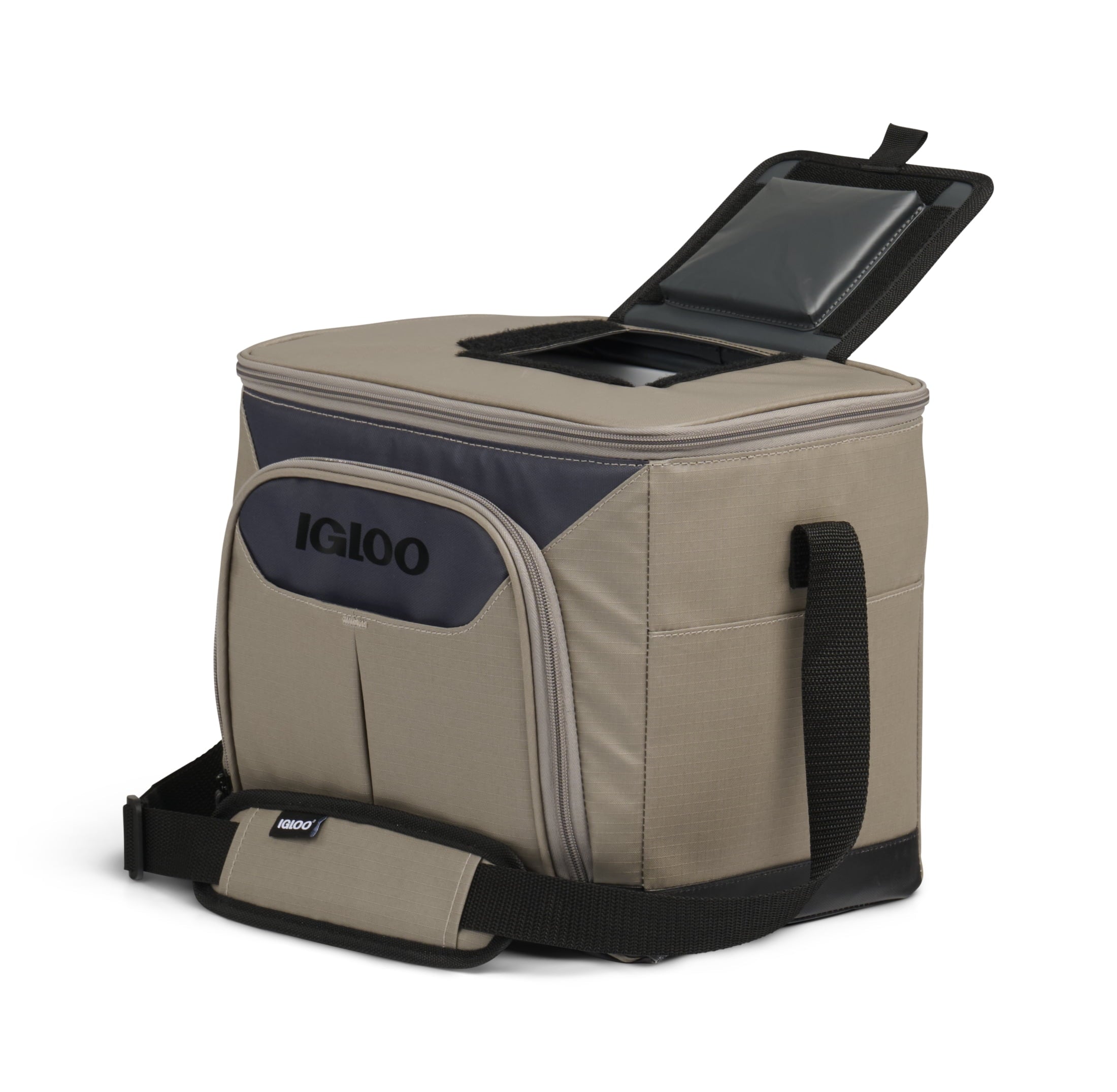 Igloo Trek 18 Can Capacity Softside Cooler with Hard Liner - Sandstone Tan